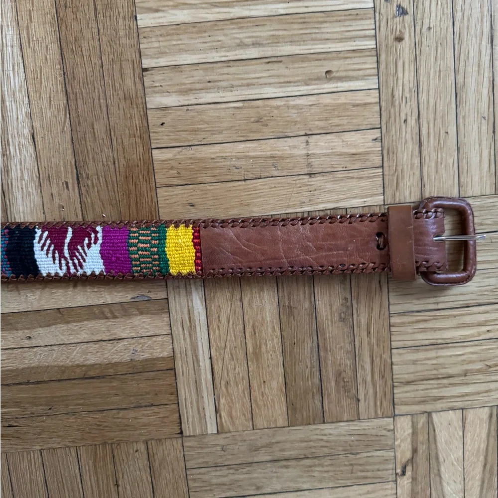Artesania Brown Leather Belt